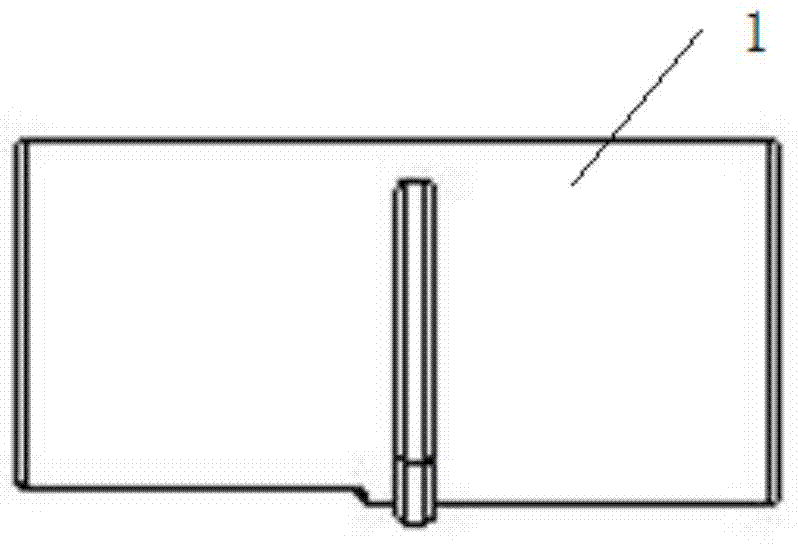 Opened sleeve with cable clamp