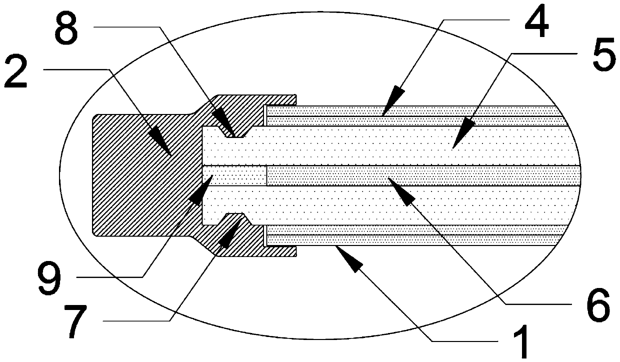 High-temperature resistant carbon fiber transition plate for high-speed rail and composite process of high-temperature resistant carbon fiber transition plate