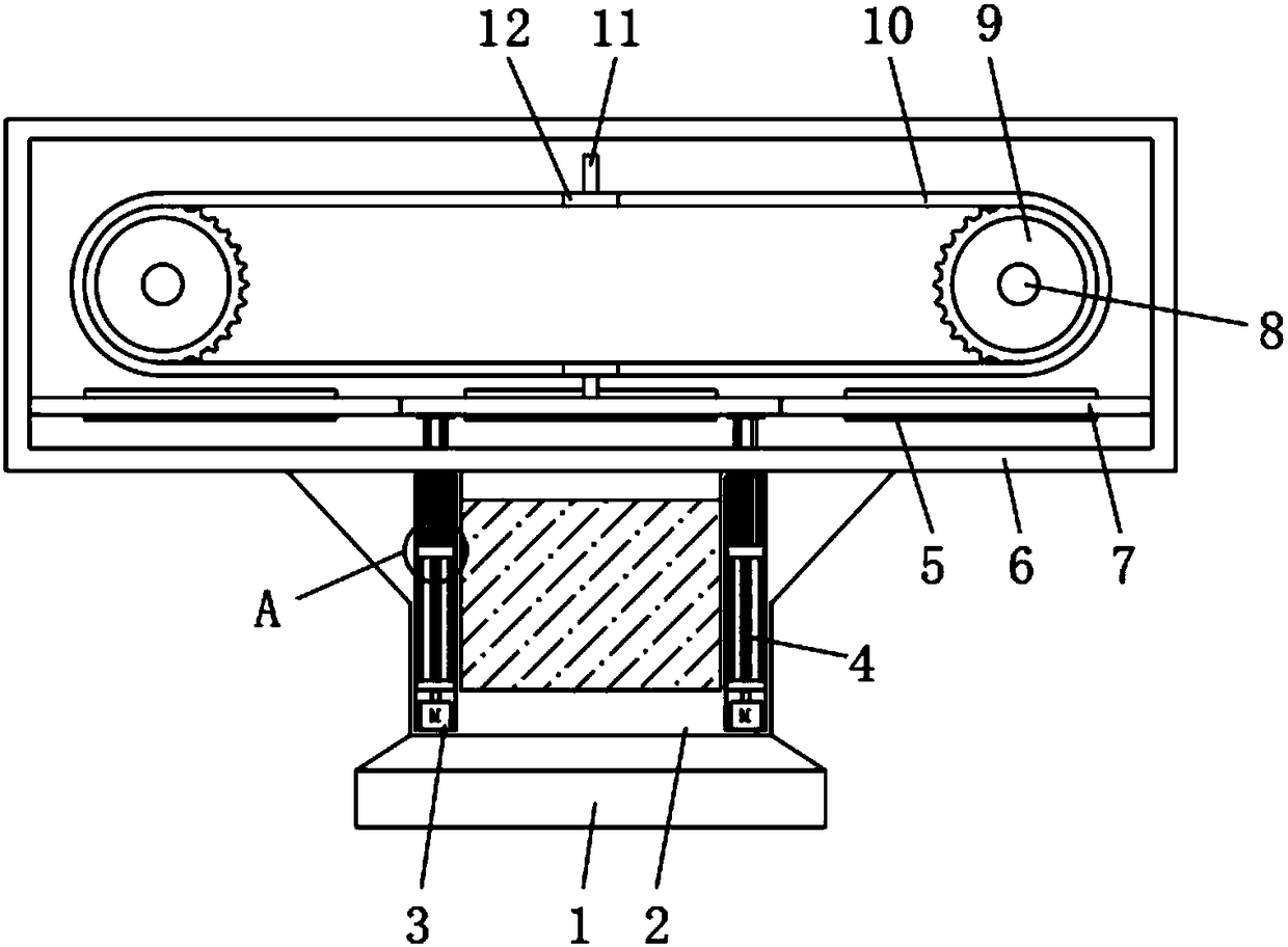 Gum dipping device for capsule production line