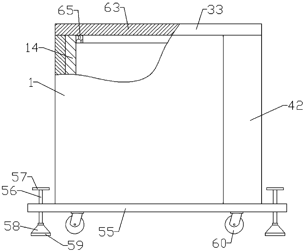 Human body amputated limb protection box based on non-contact sensing control perfusion technology