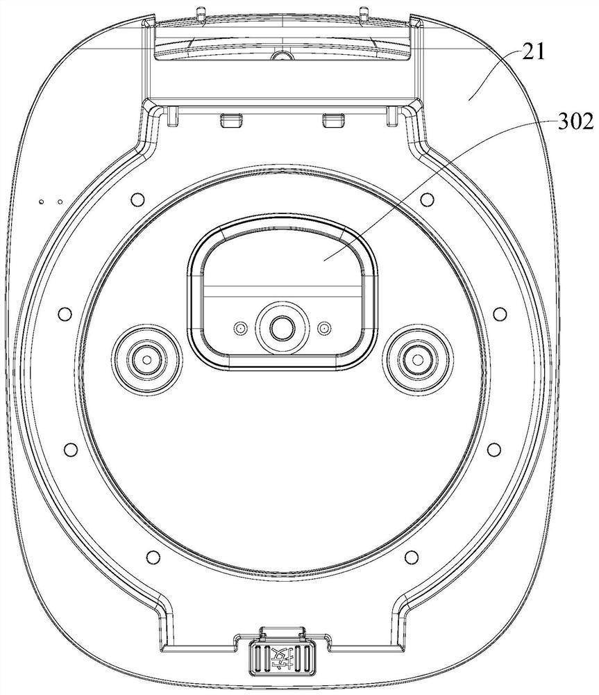 Pot cover assembly of cooking utensil and cooking utensil