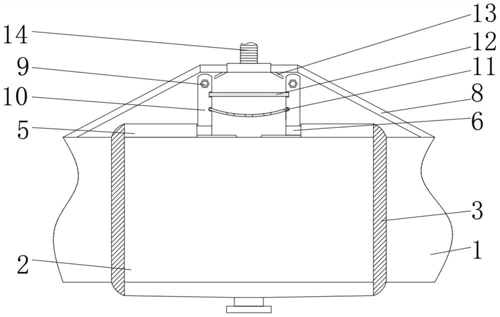 A cylinder cooling device for a piston air compressor