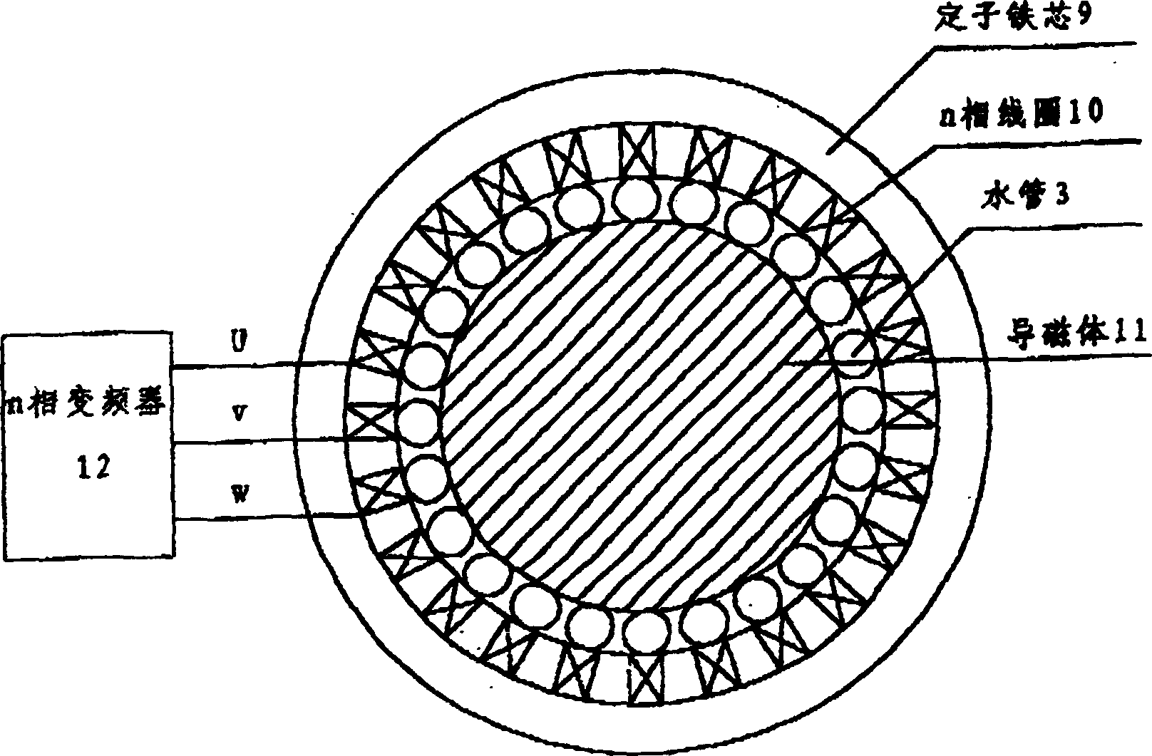 Water magnetizing device