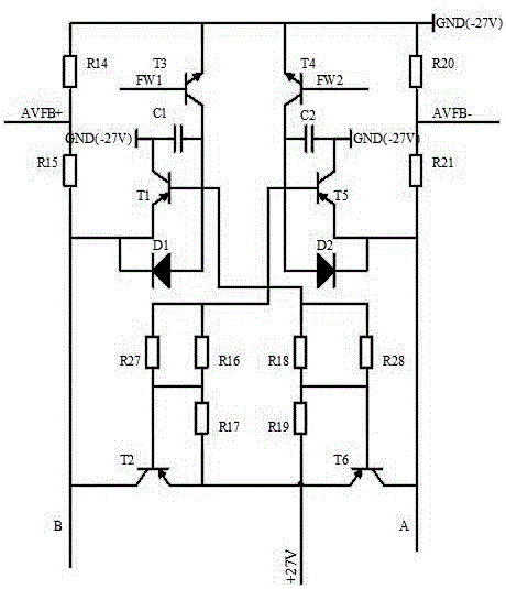 A kind of pwm power amplifier applied to antenna