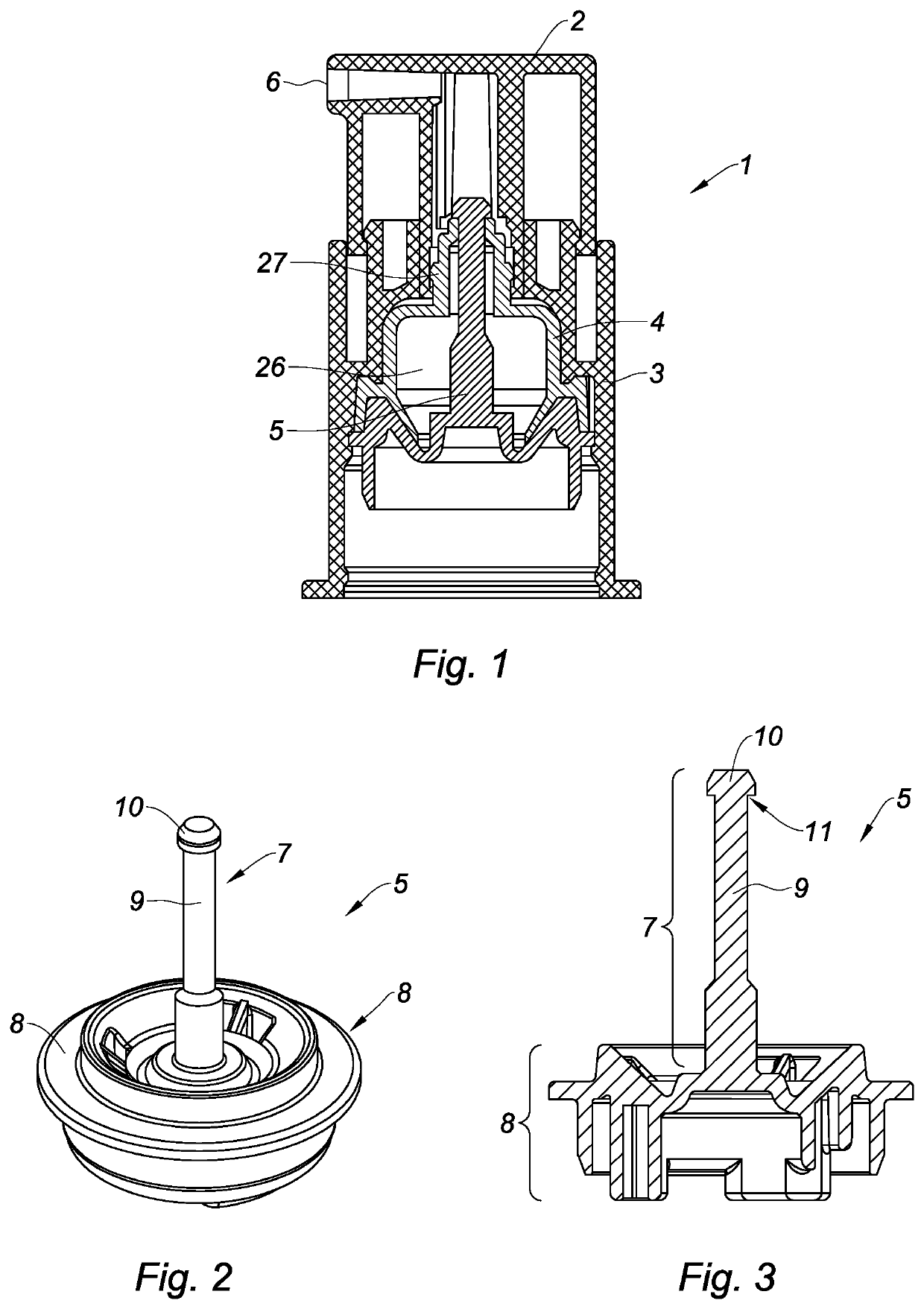 Method for producing a guiding rod for a pump