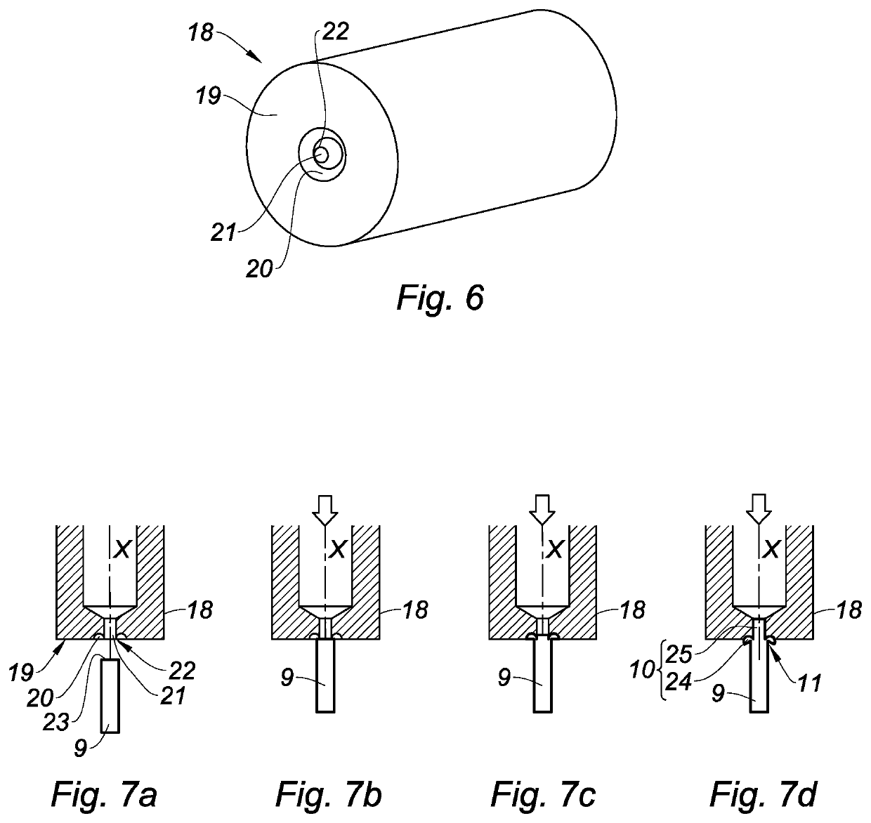 Method for producing a guiding rod for a pump