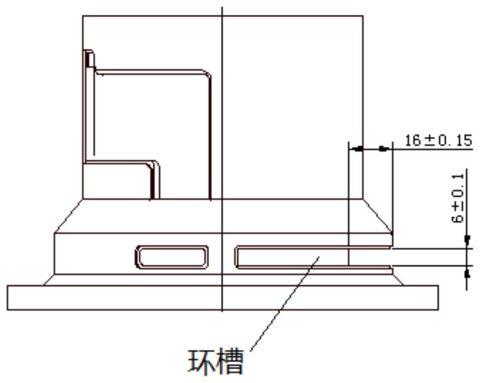 Ring groove machining method of high-temperature alloy casing