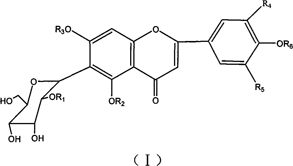 2'-O-rhamnosyl swertisin, preparation of analogues thereof, and application thereof