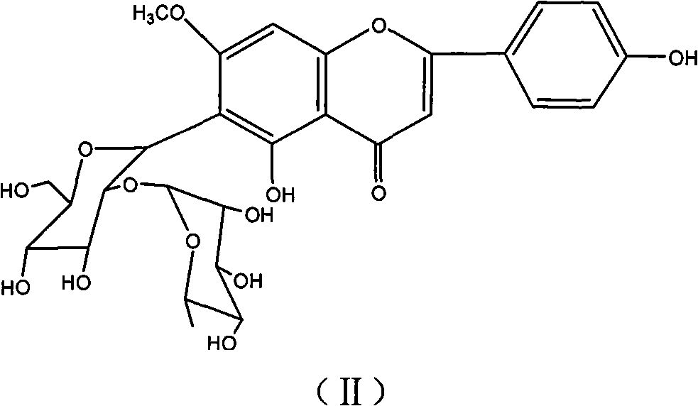 2'-O-rhamnosyl swertisin, preparation of analogues thereof, and application thereof