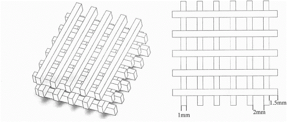 Method for reinforcing akermanite bone scaffold in selective laser sintering by utilization of nano titanium oxide