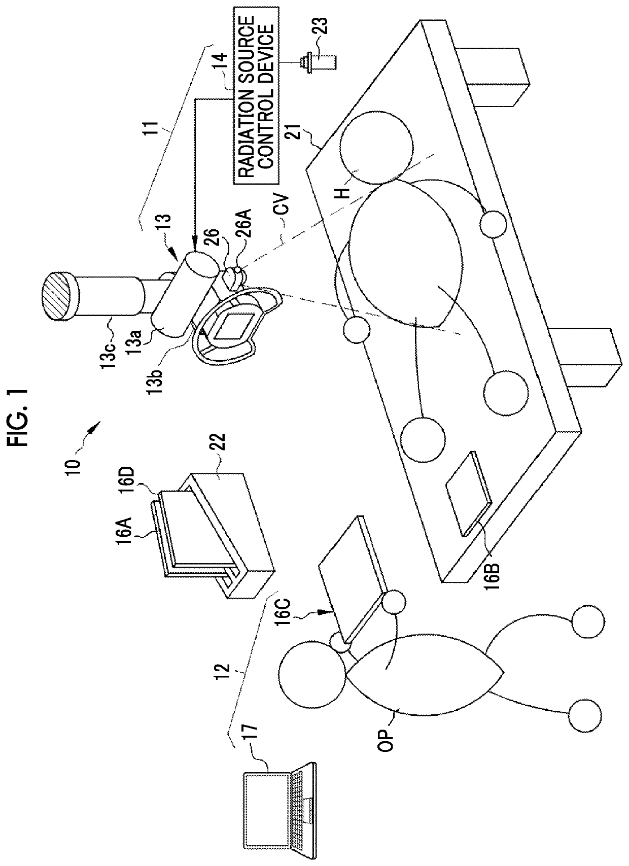 Radiography system and method for operating radiography system