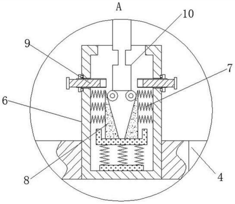 An operating room nursing device that achieves patient leg elevation