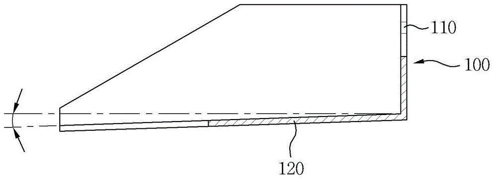 Nozzle assembly for warm water dealing of bidet