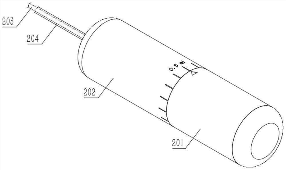 Bone cement injection device