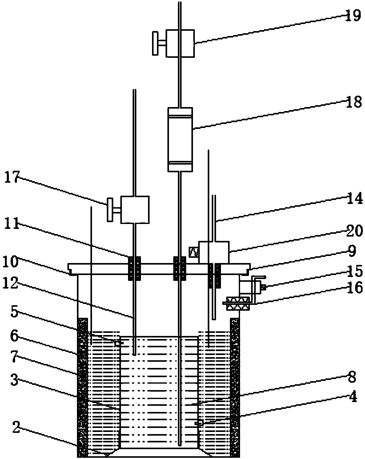 High-pressure automatic circulation liquid supply system