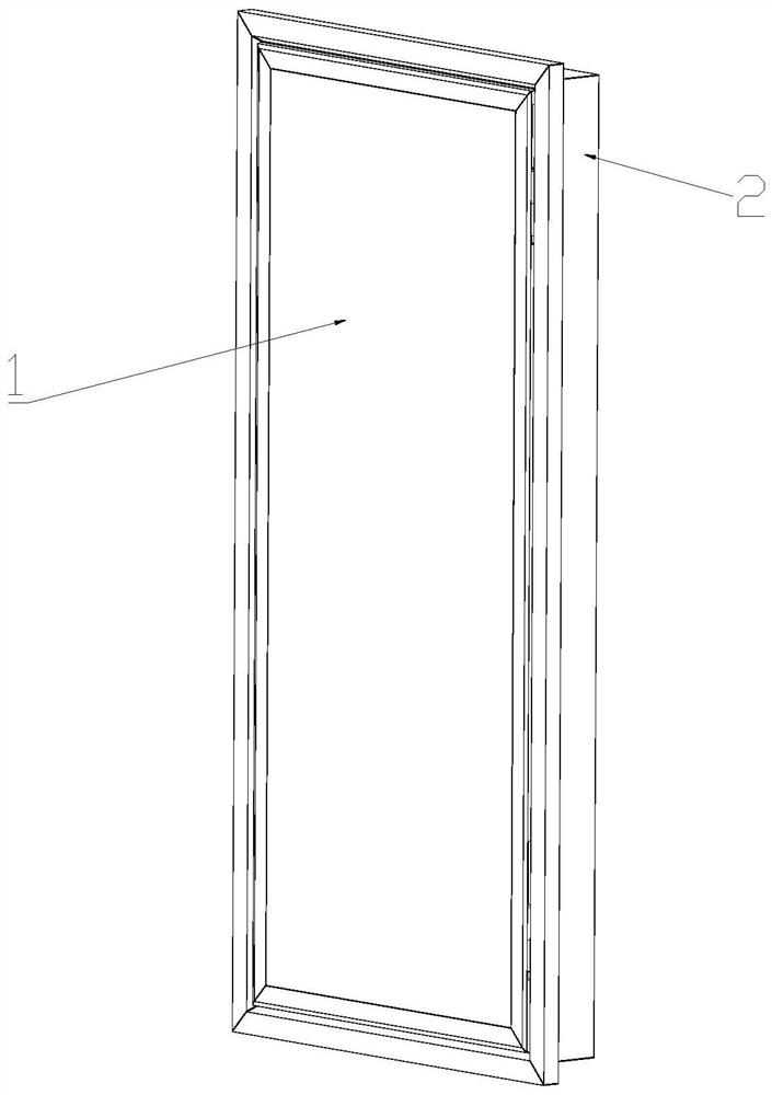 Door frame sleeve convenient to disassemble and assemble