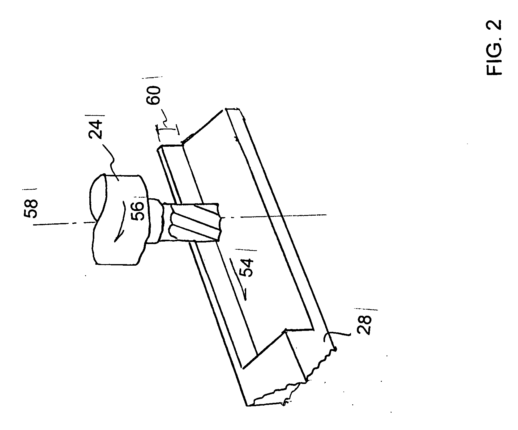 Method to measure tool wear from process model parameters