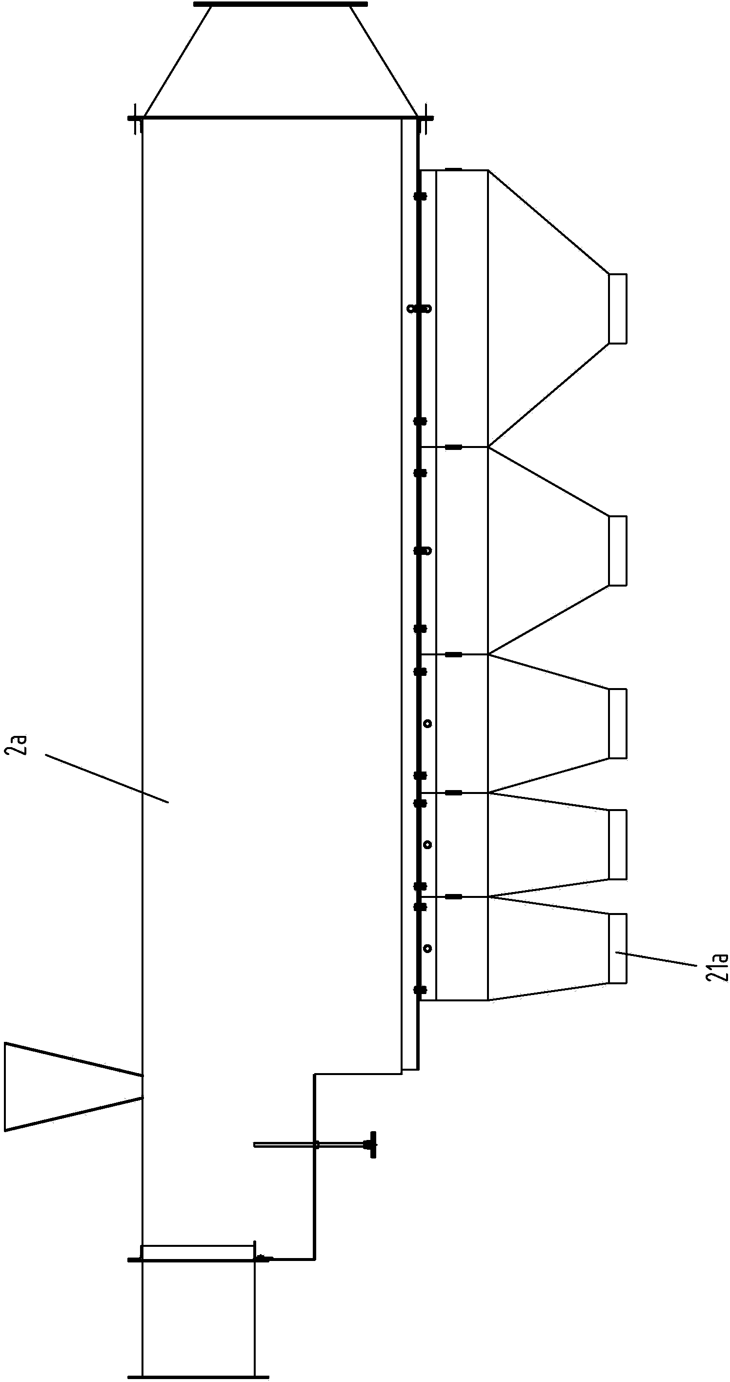 Concrete dry aggregate continuous multistage air classification method