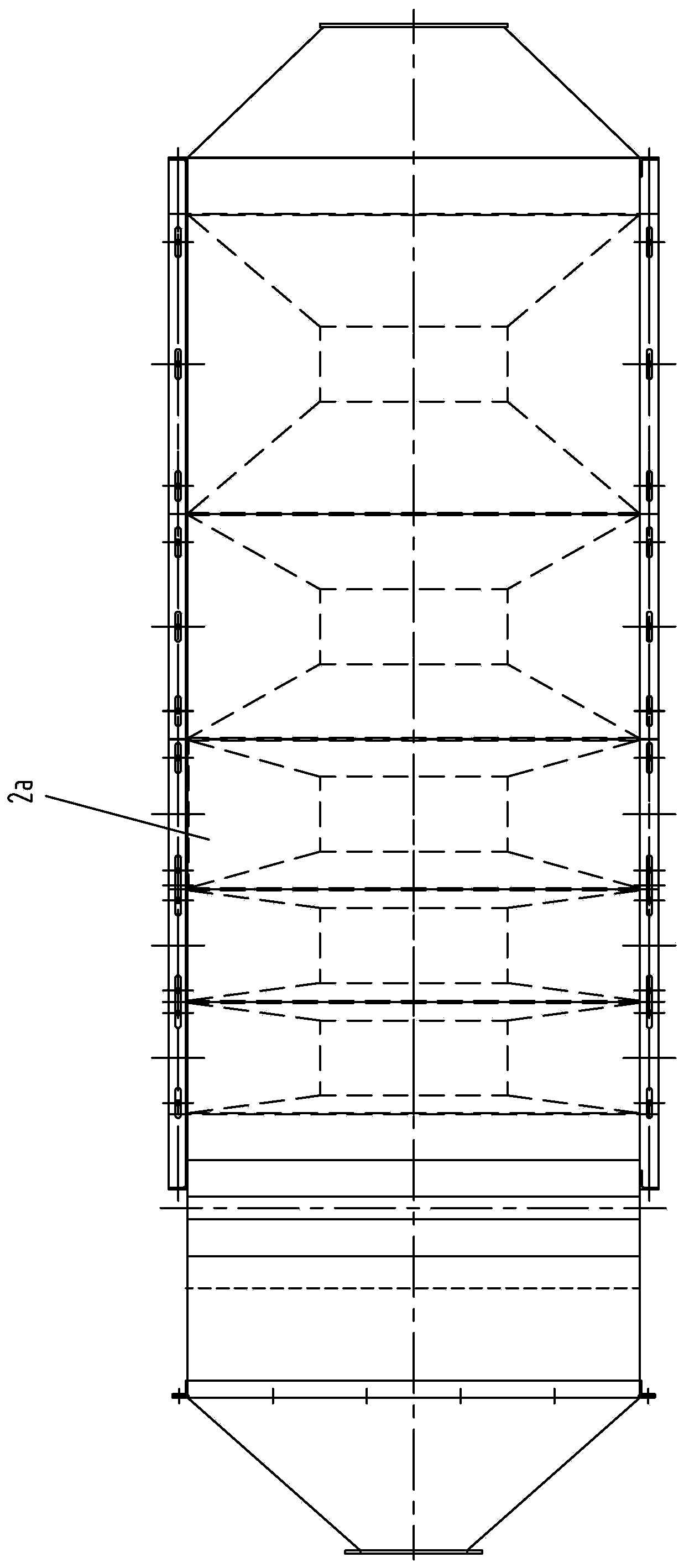 Concrete dry aggregate continuous multistage air classification method