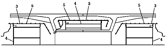 A double-sided maintenance device and method for high-speed rail prefabricated bridges
