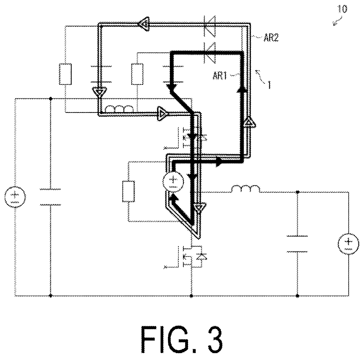 Auxiliary power supply circuit and power supply device