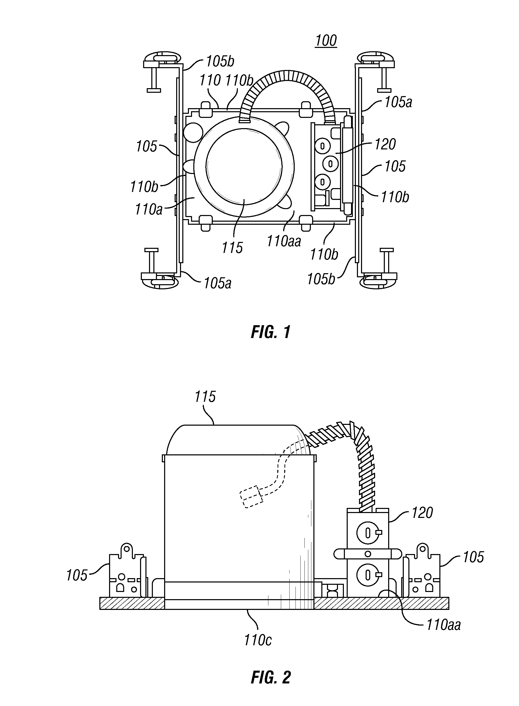 Thermally protected light emitting diode module