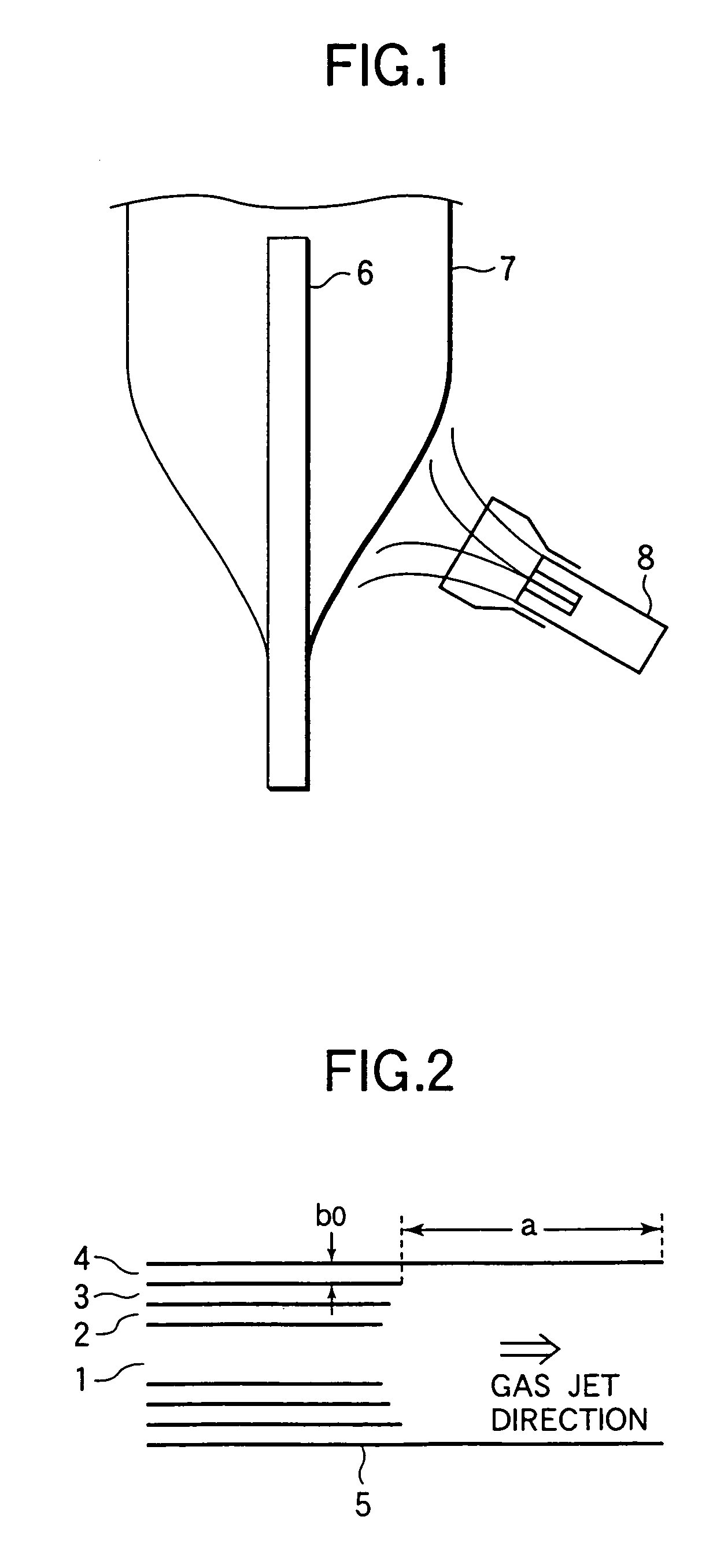 Burner for synthesizing glass particles and method for producing porous glass body