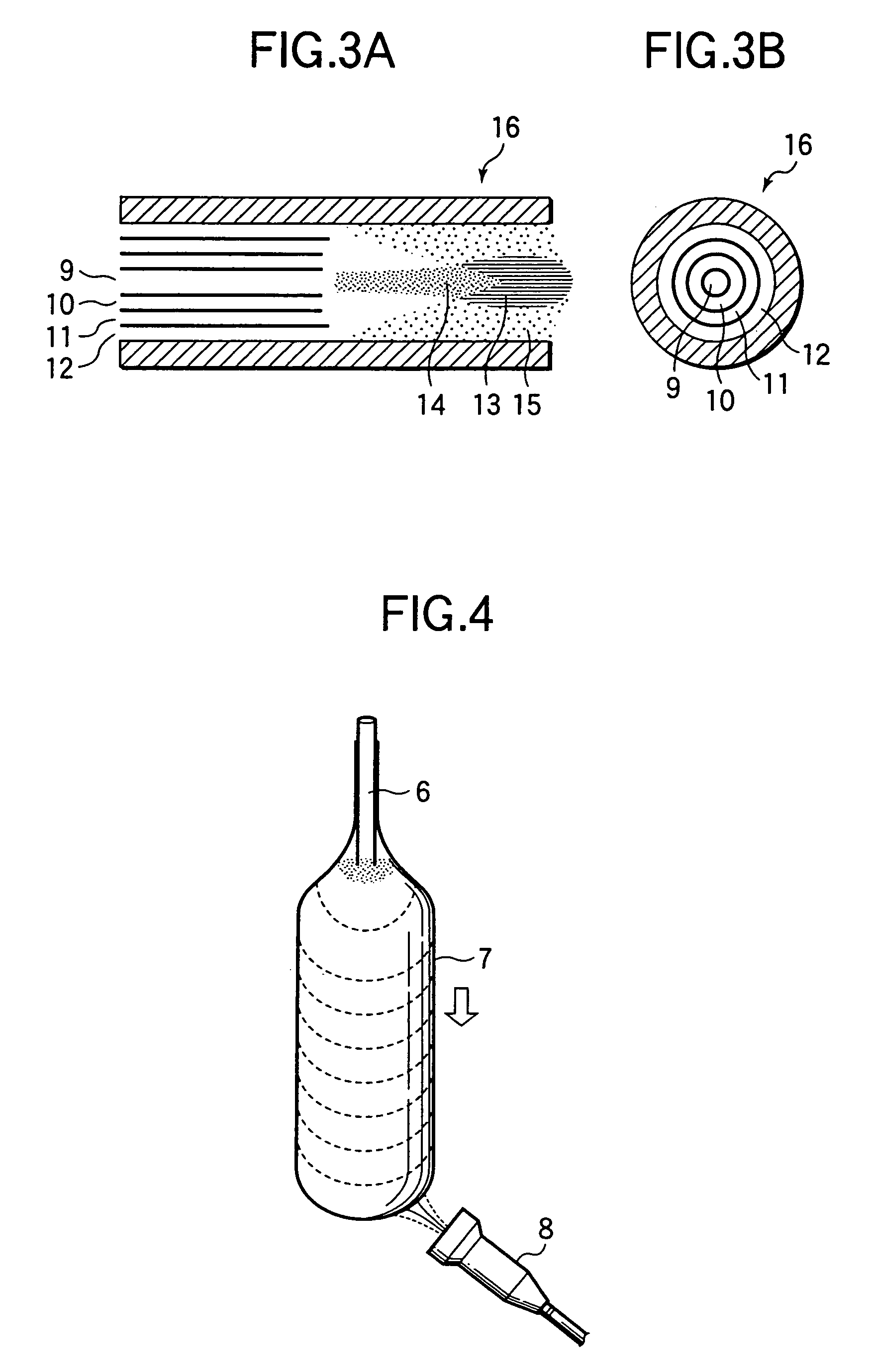 Burner for synthesizing glass particles and method for producing porous glass body