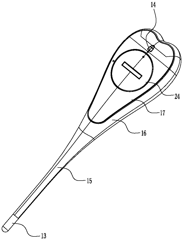 Rapid thermometer and its temperature measurement control method