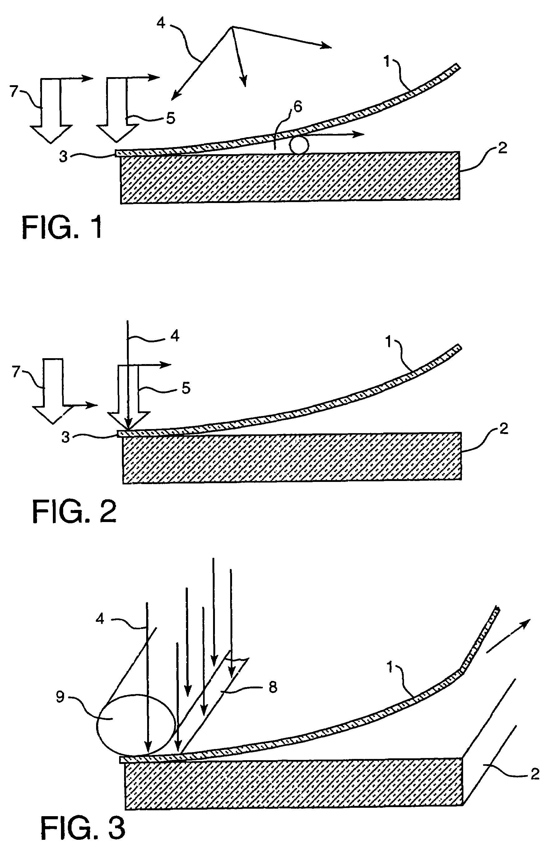 Method for laminating glass sheets using short wave radiation