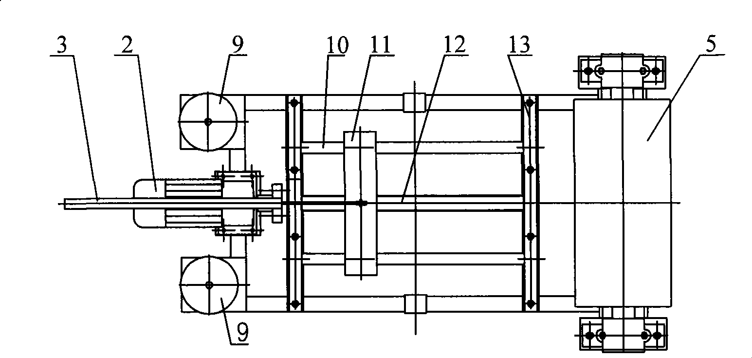 Tension stabilizing device for band steel in continuous annealing wire annealing furnace