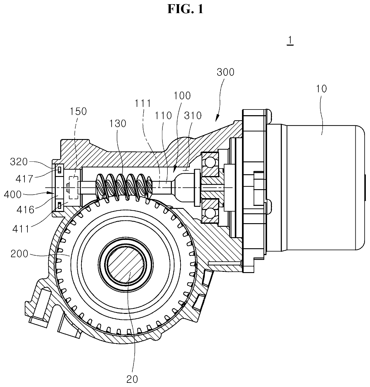 Motor-driven power steering system