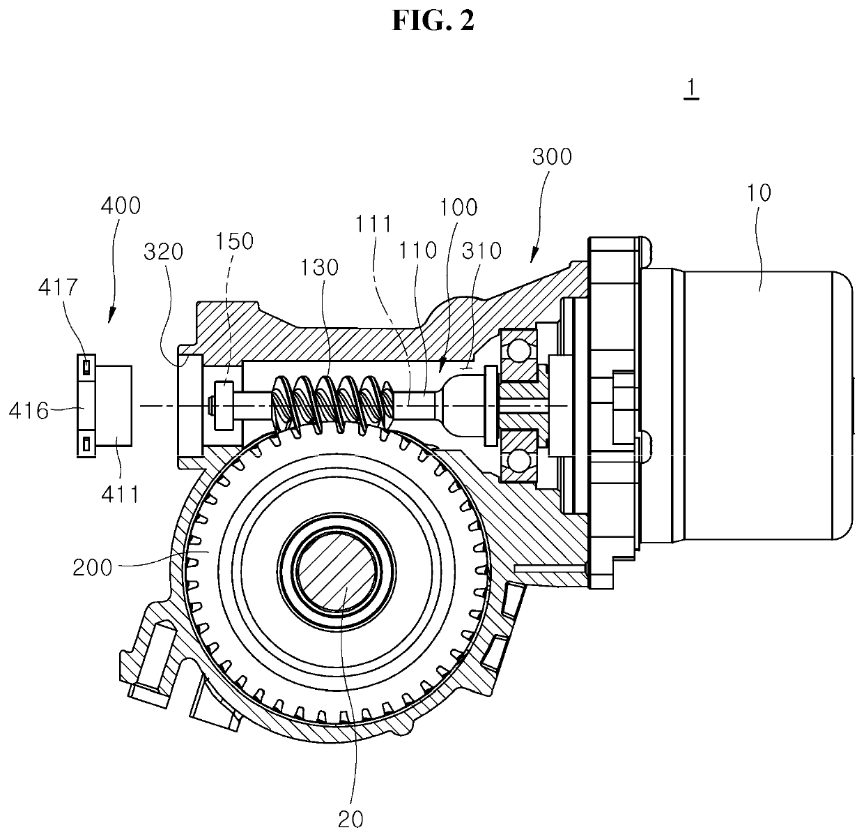 Motor-driven power steering system