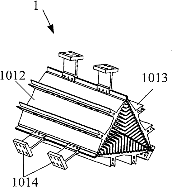 Radiating device and speed regulator with same
