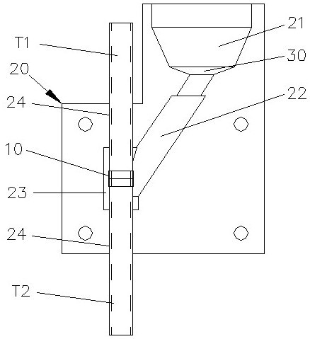 Connection method of two connecting pipes