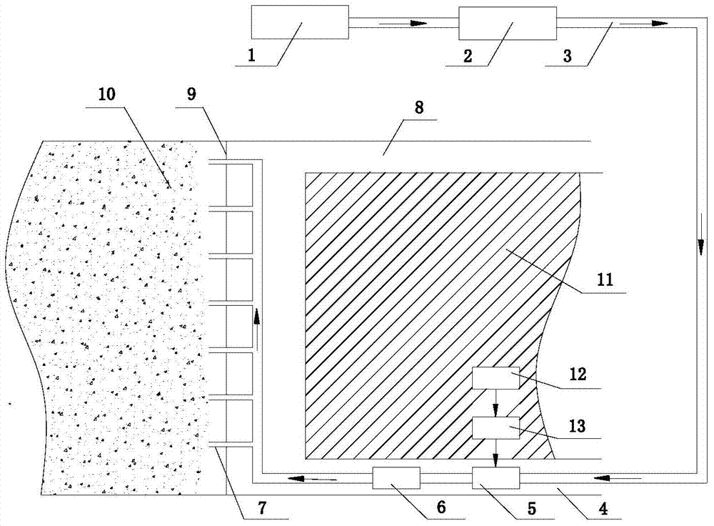 Coal mine paste filling material using construction waste and its preparation and filling method