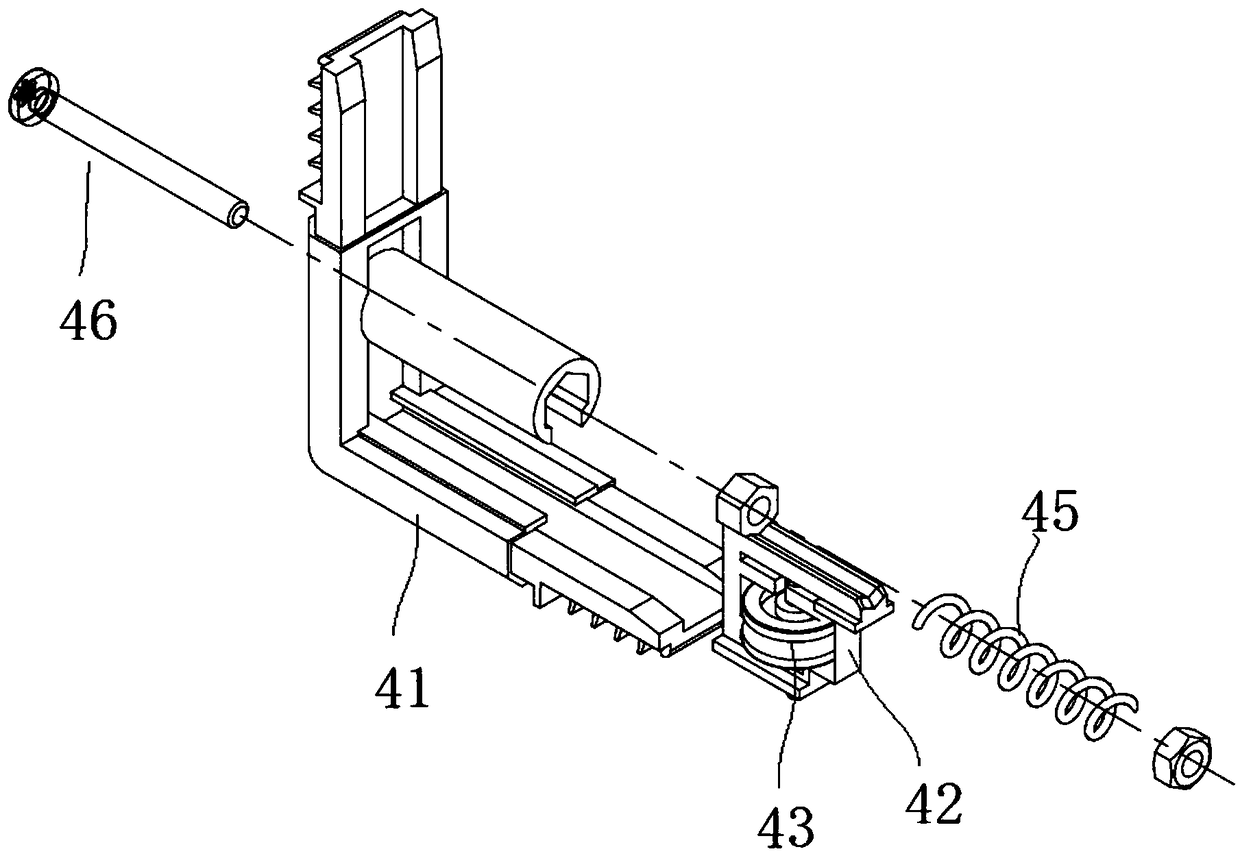 Transversely-controlled hollow louver glass