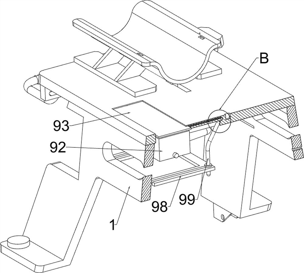 Blood drawing platform for pediatric nursing