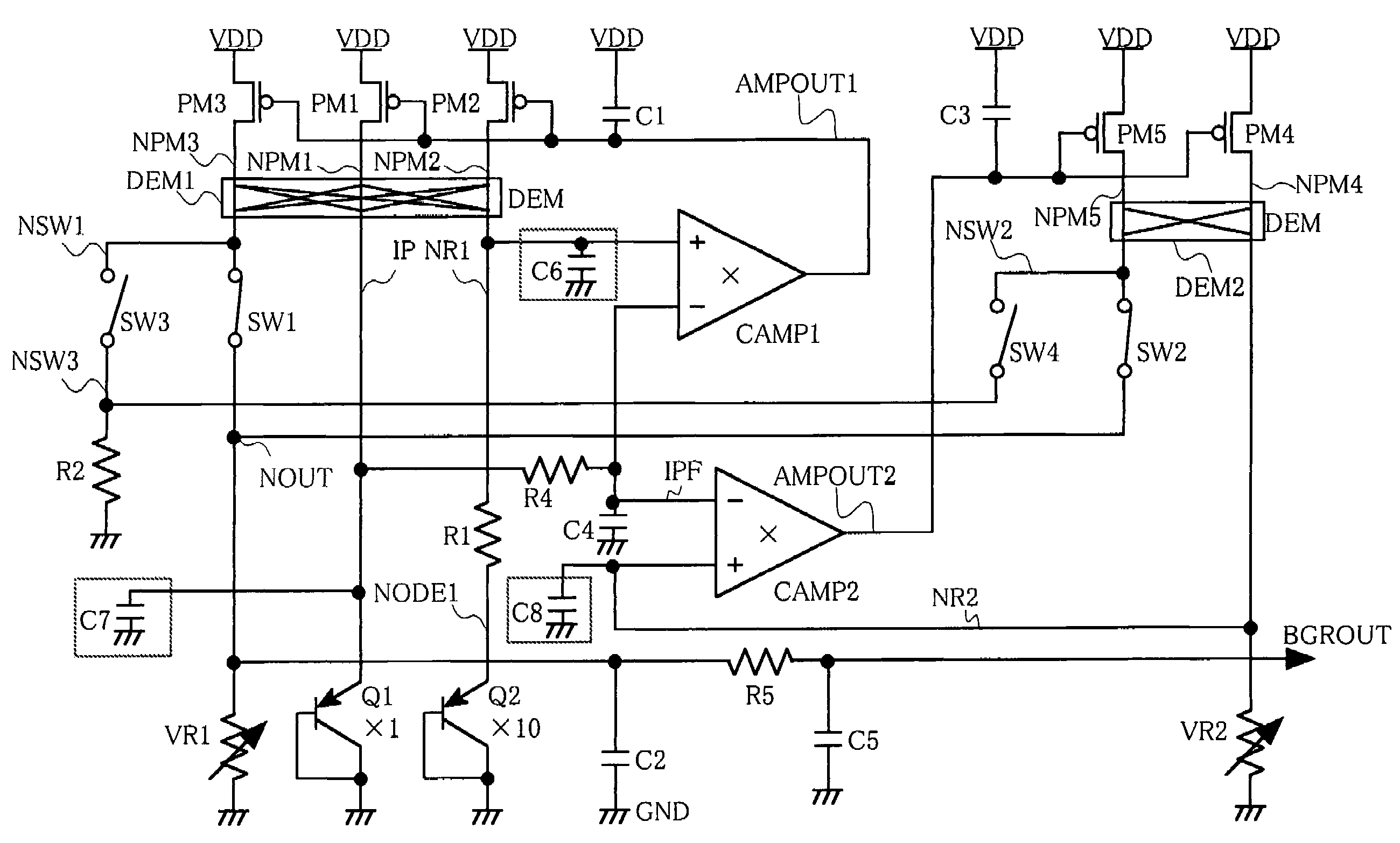 Reference voltage generator circuit