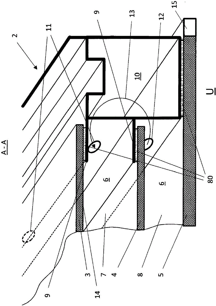 Door, in particular for a refrigerator and/or freezer