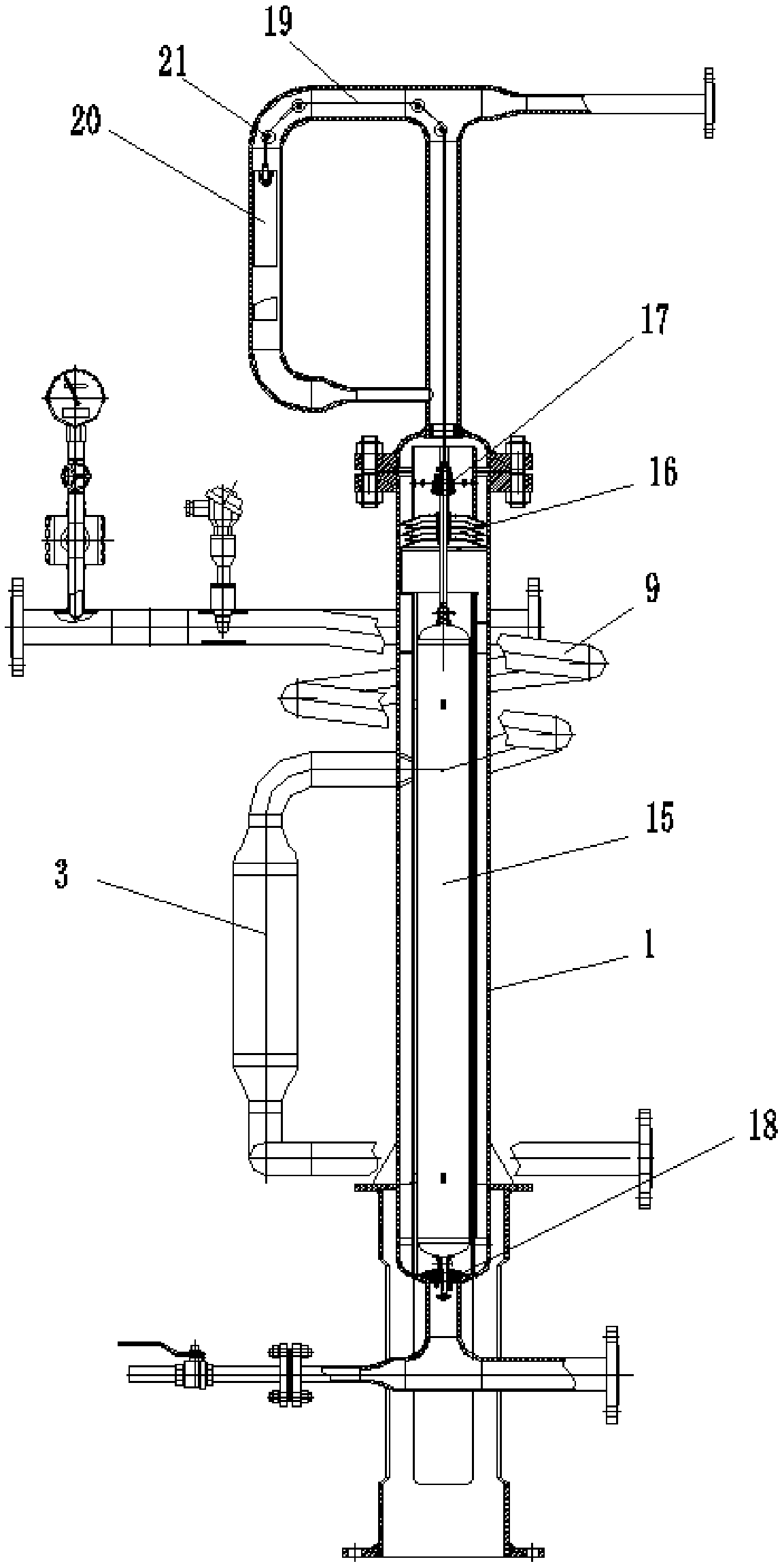Super metering device for petroleum output fluid
