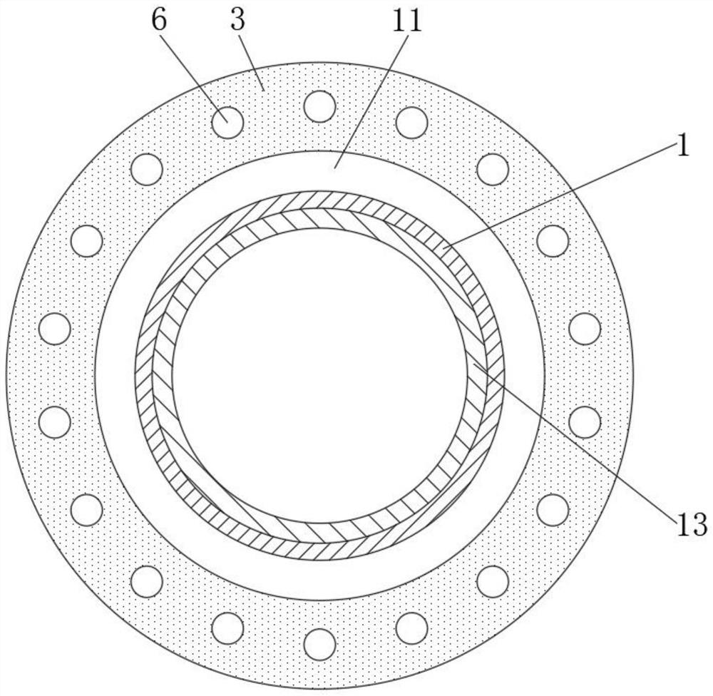 Safe type anti-explosion self-sealing rotary compensator