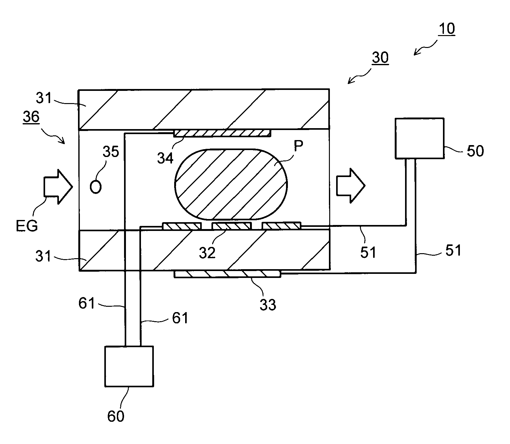 Gas purifying device, gas purifying system and gas purifying method
