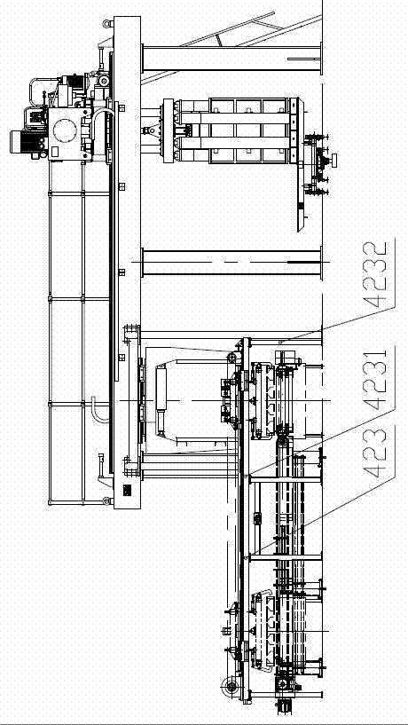 Tray-free packing method and tray-free packing device of brick stack