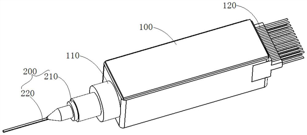 Narrow-linewidth external cavity laser and optical module