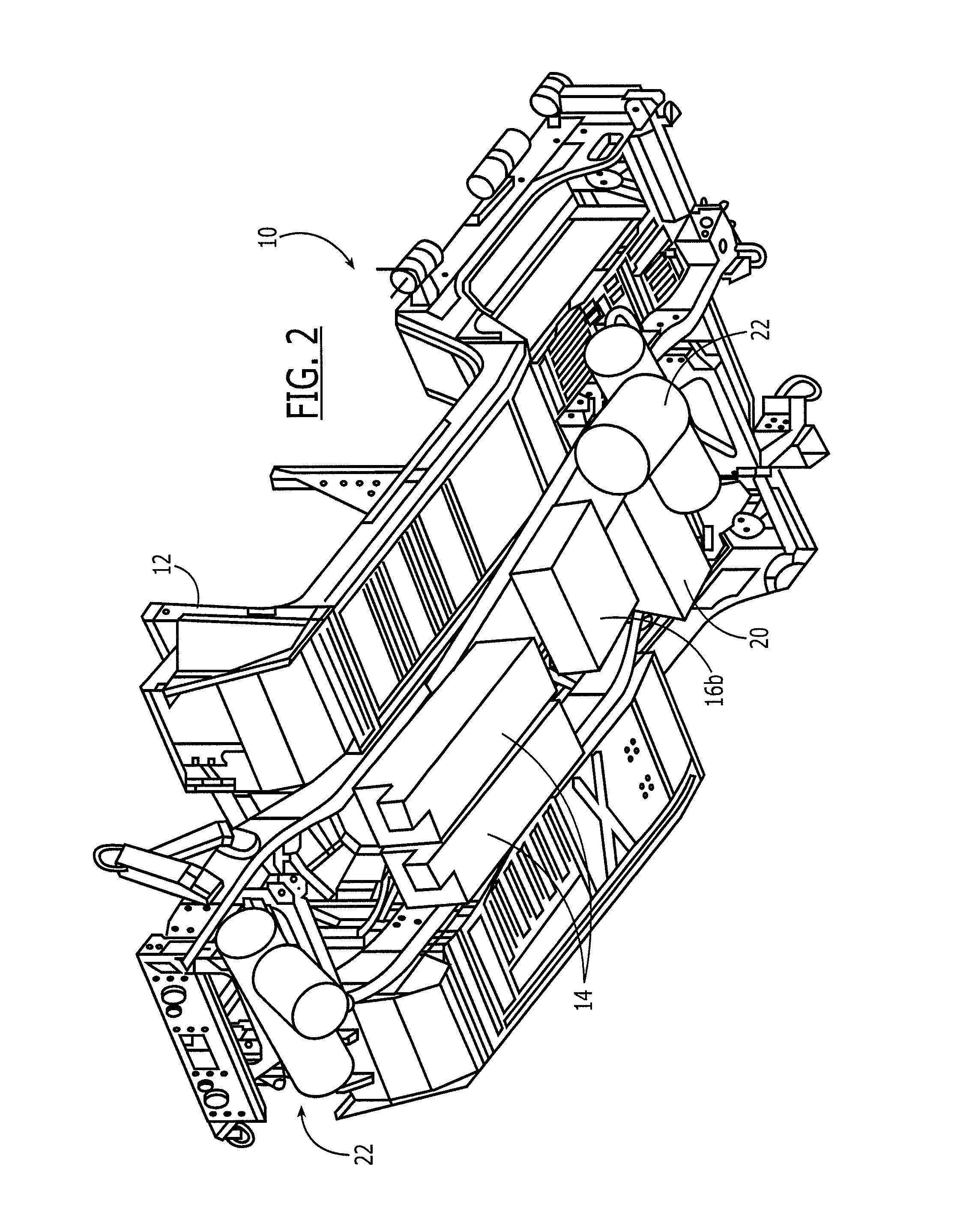 Modular vehicle and associated method of construction