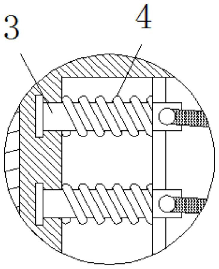 Security monitoring alarm device capable of effectively preventing strong impact force damage