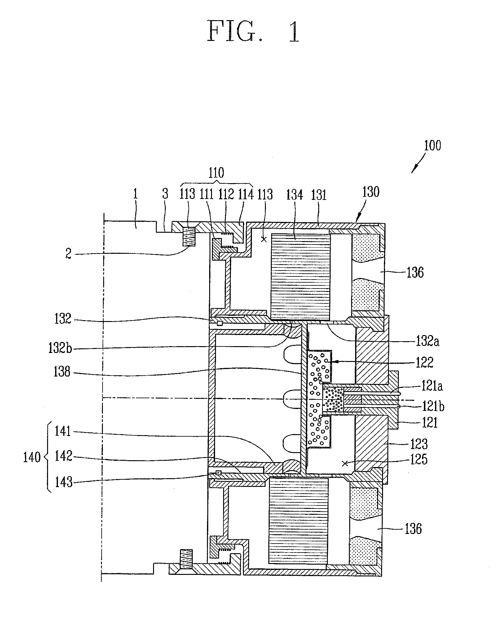 Separation device of ejector motor for portable missile