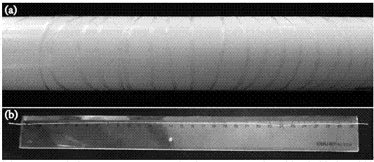 A composite drug-loaded fiber for surgical sutures