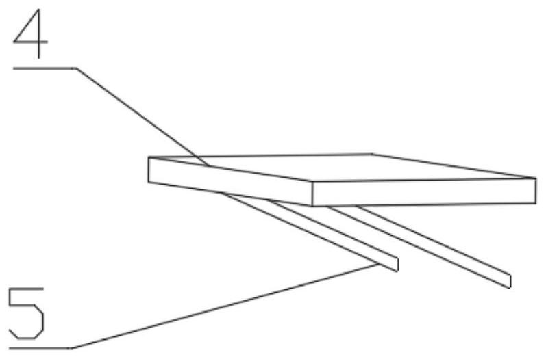 Method and device for fixing thermocouple in steel-plate-encased concrete composite member